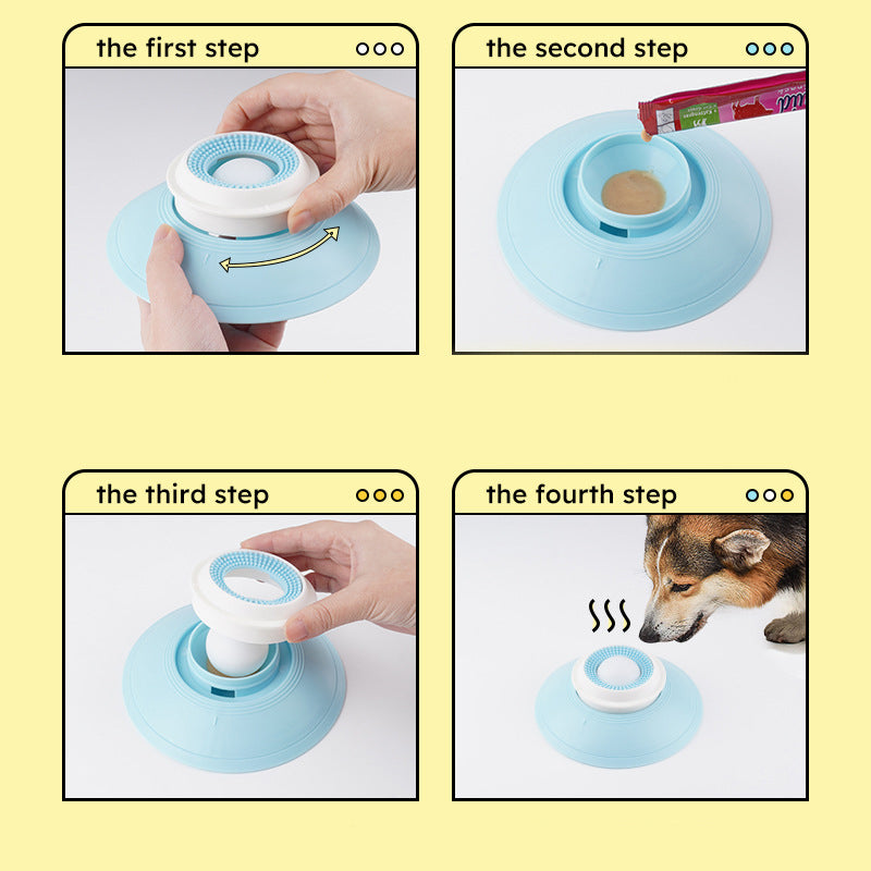 Slow Feeder Dog Bowls for Liquid Treats