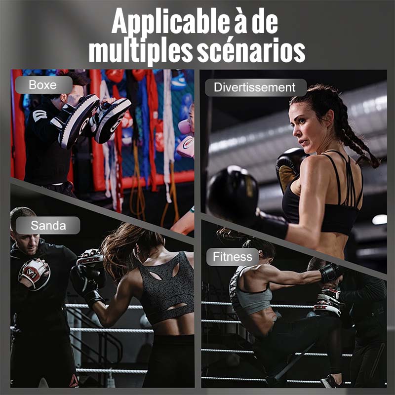 Boxing Gloves With Wrist Support And Shock Absorption