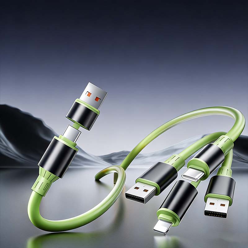 4-in-1 Universal 240W Fast-Charging Cable