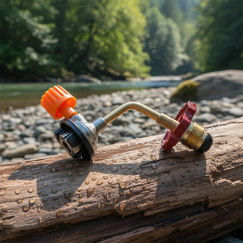 Outdoor Gas Canister Refill Adapter