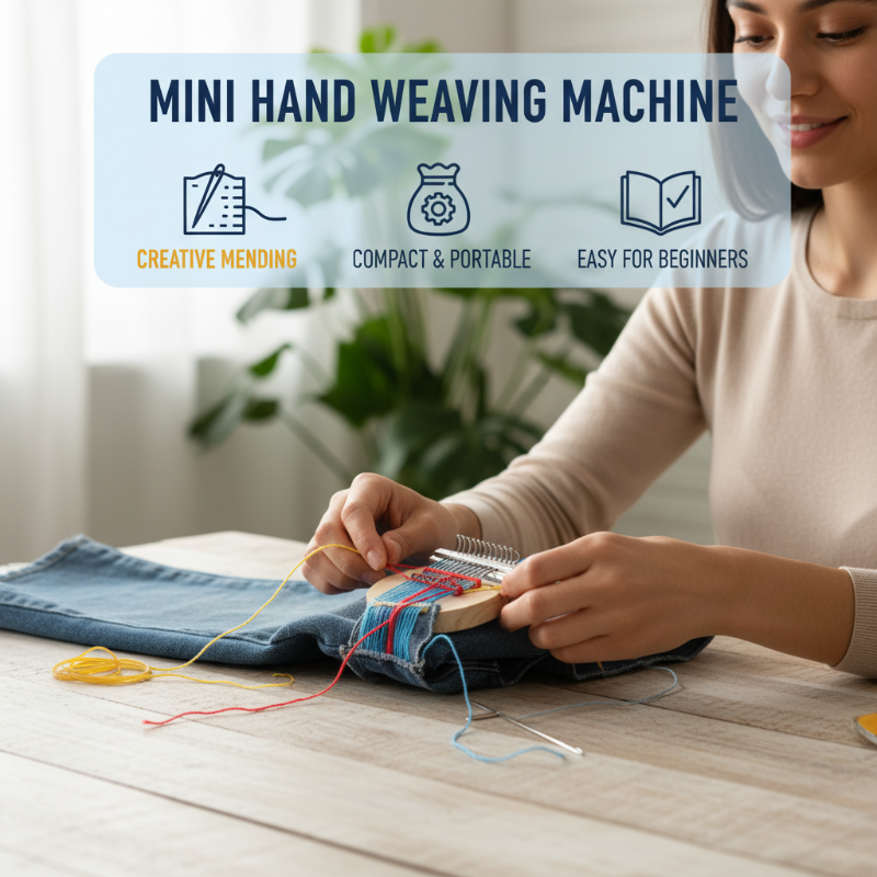 Mini Hand Weaving Machine