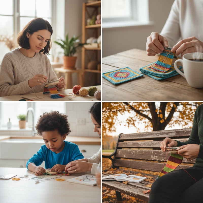 Mini Hand Weaving Machine