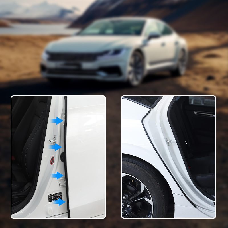 Automotive B & C Pillar Soundproof Sealing Strips