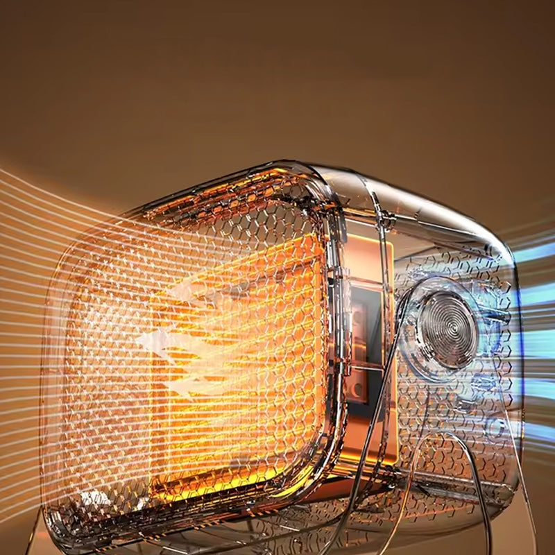 Portable Electric Space Heater with PTC Fast Heating