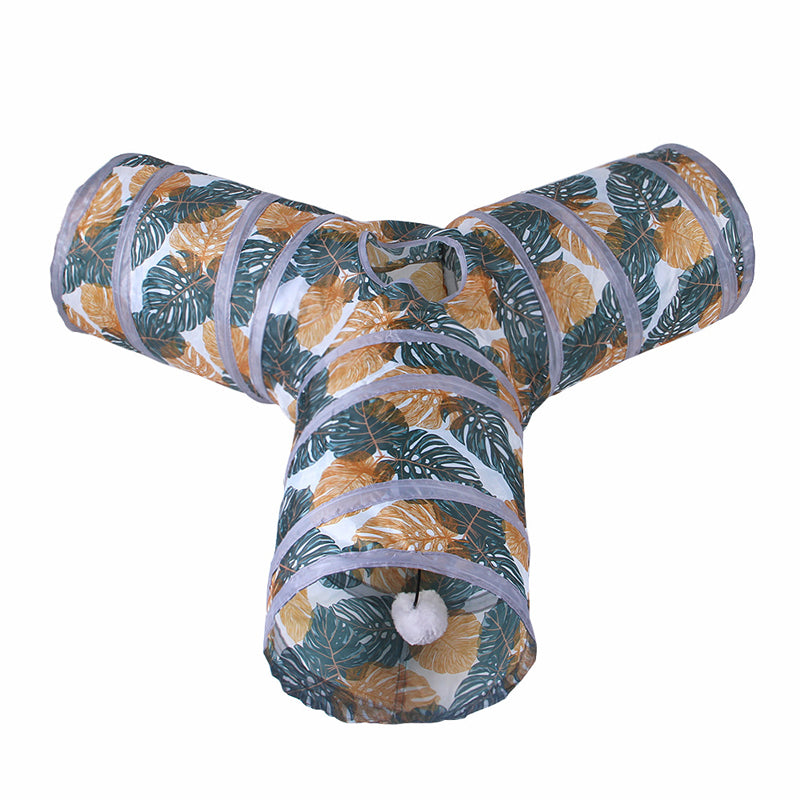 Colorful Collapsible Cat Tunnel