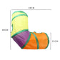 Colorful Collapsible Cat Tunnel