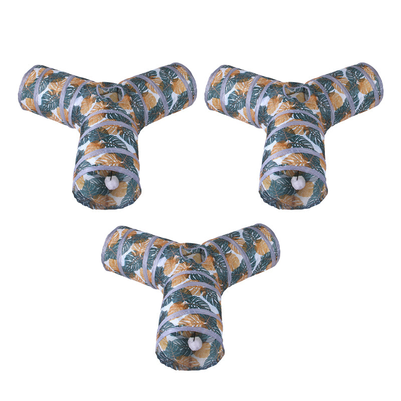 Colorful Collapsible Cat Tunnel