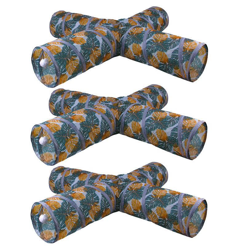 Colorful Collapsible Cat Tunnel