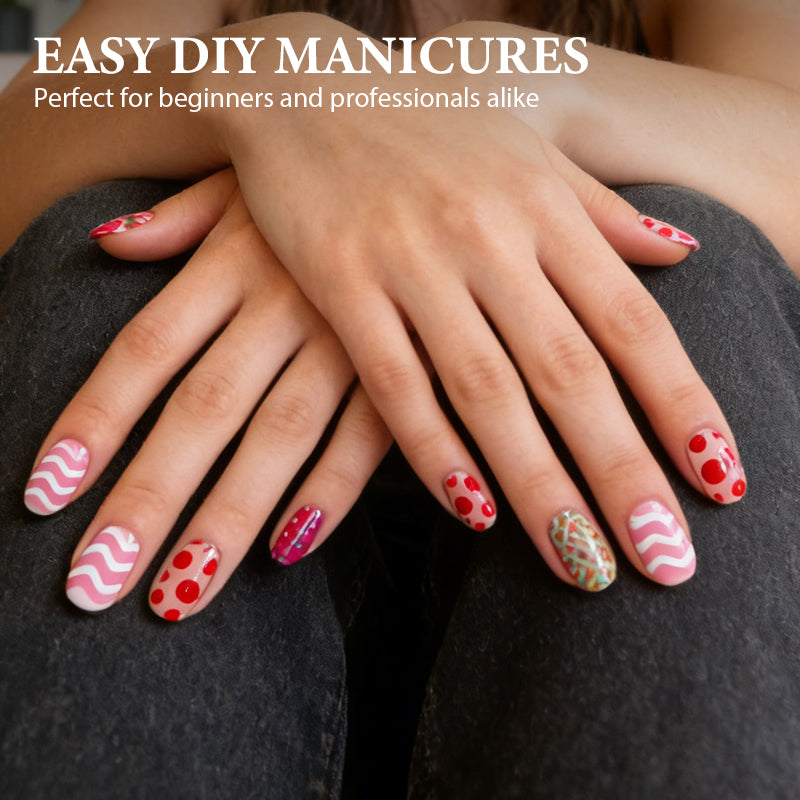 💅 12-Color Acrylic Nail Art Pens Set | Year-End Mega Upgrade Launch | Fine Tip for Detailing, DIY Design & Water-Based Formula | Professional Manicure & Craft Kit