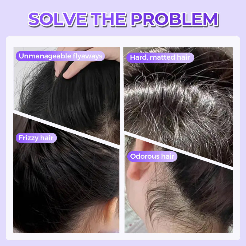 Styling Comb With Hair Cream