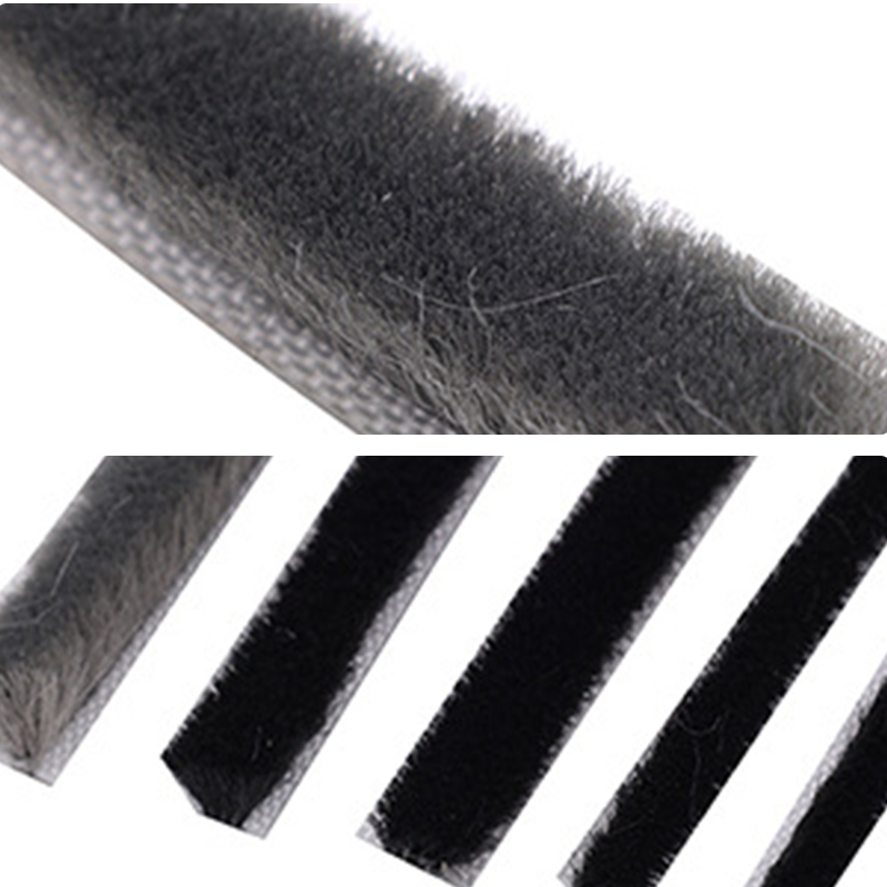 Self-Adhesive Brush Weatherstrip for Door Gaps