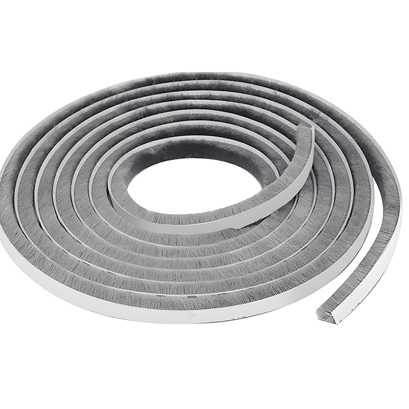 Self-Adhesive Brush Weatherstrip for Door Gaps