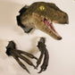 Dinosaur Head Wall Hanging - Jurassic Life-like Bursting Dinosaur Bust Prop Replica