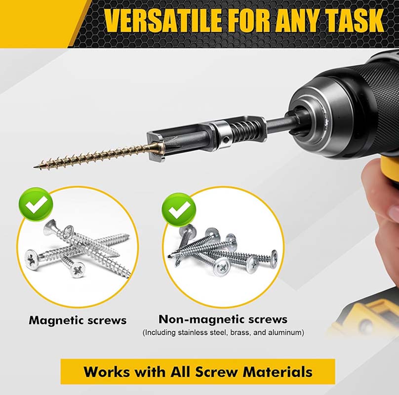 Spring-loaded Screw Holder Bit