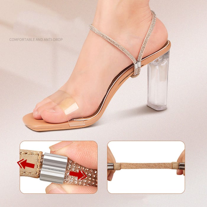 Rhinestone High Heels Fixing Strap