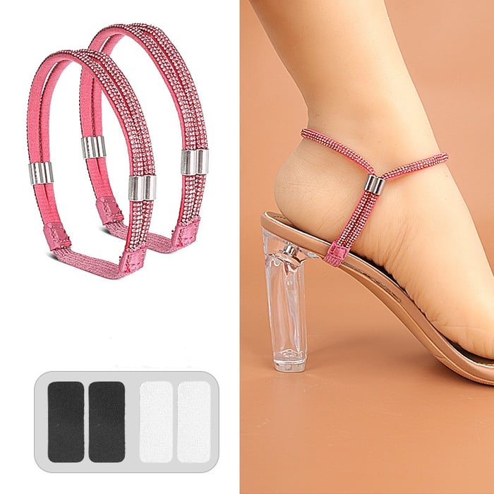 Rhinestone High Heels Fixing Strap