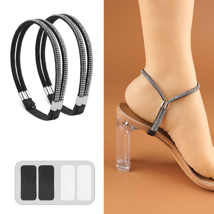 Rhinestone High Heels Fixing Strap
