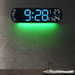 Multifuntional Decorative LED Digital Wall Clock