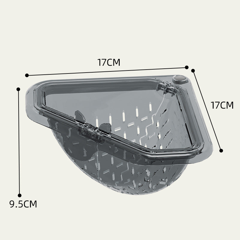 ⏰Limited-time offer available now!💧Triangular Magnetic Drain Basket🌟