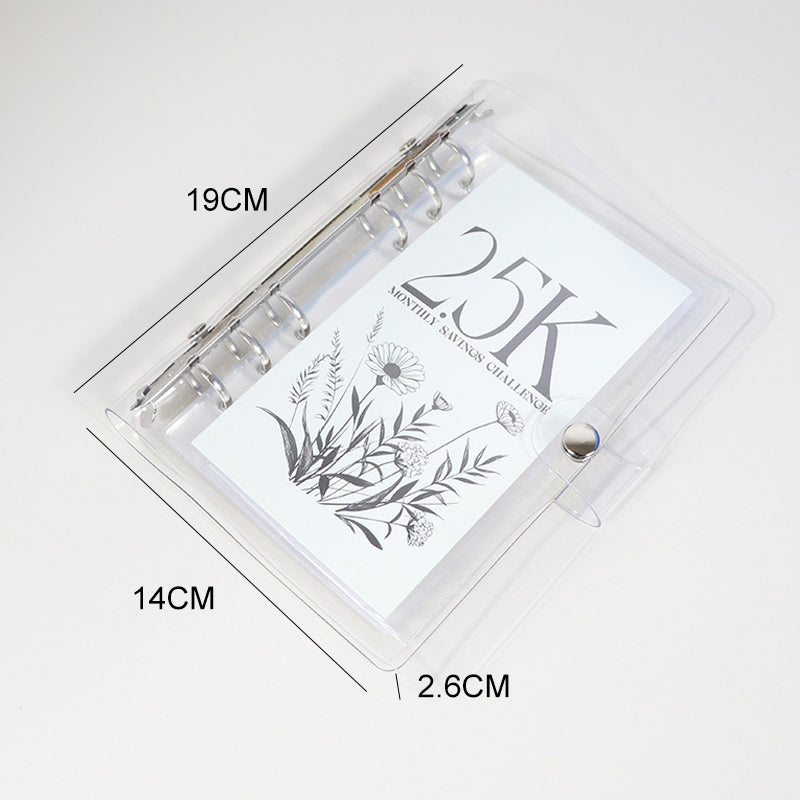 12-Month Envelopes Money Saving Challenge Binder