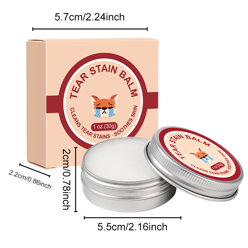 Pet Tear Stain Remover Balm for Dogs & Cats