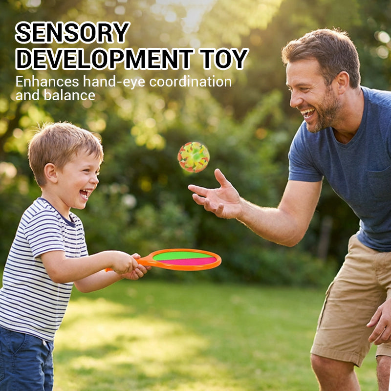 2-In-1 Toss-and-Catch Ball Game Set