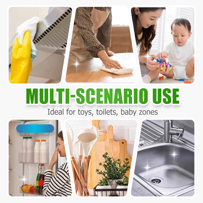 🥳2026 HOT SALE🥳💞50K+ SOLD!🚫🧫 Spray & Wipe, Refresh Your Whole Home | Multi-Surface Quick Clean & Disinfect✨🔄