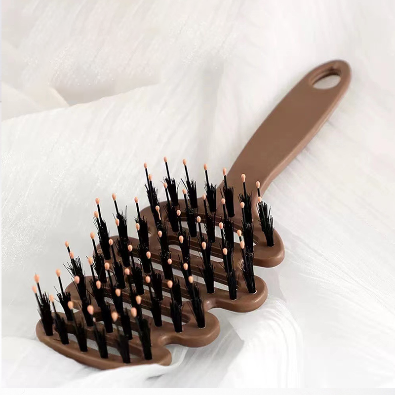 Gentle Scalp Massage Natural Volumizing Hair Brush