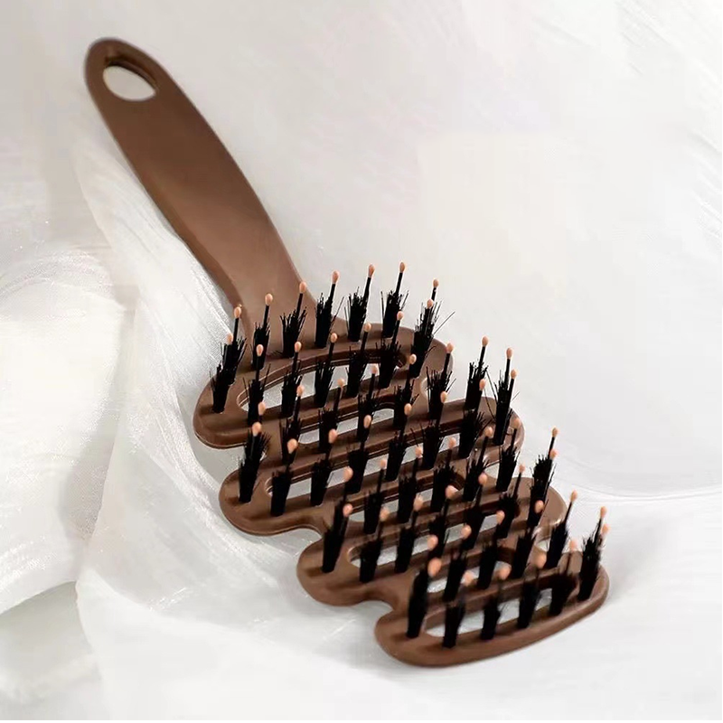 Gentle Scalp Massage Natural Volumizing Hair Brush