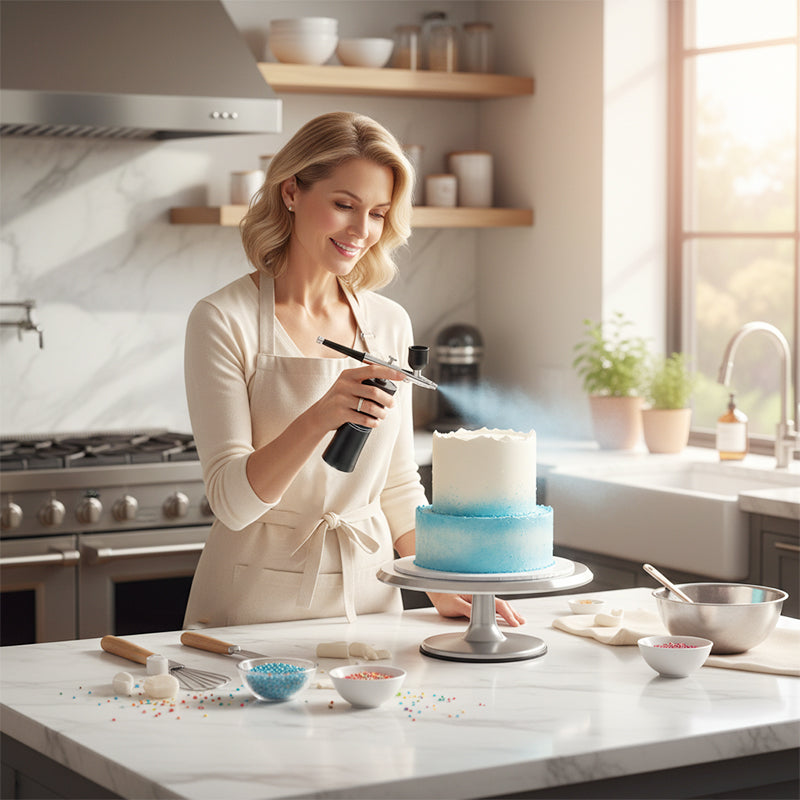 Portable Cordless Airbrush Kit with Compressor