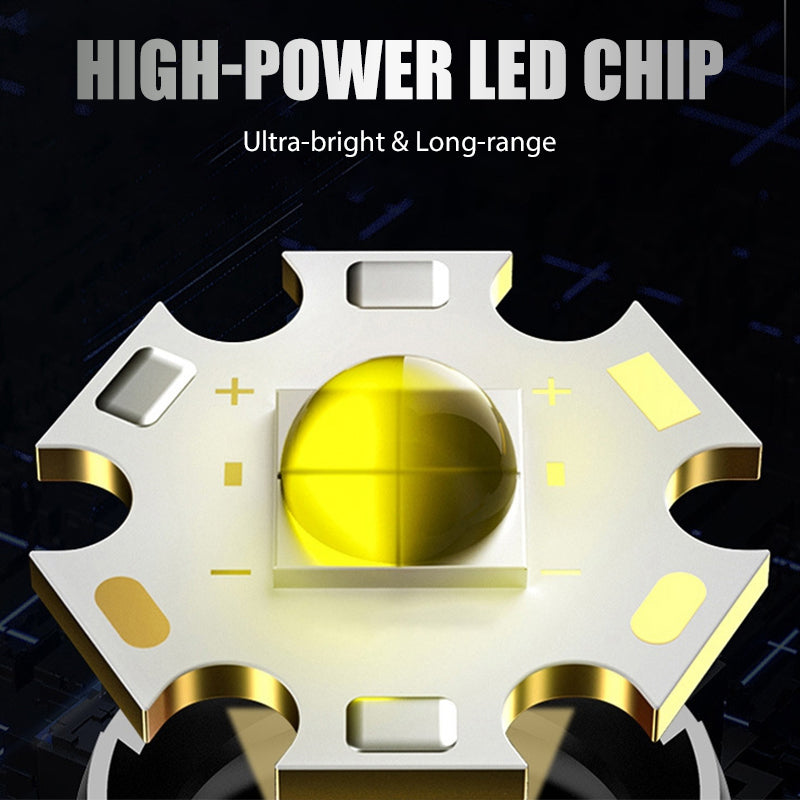 🔥🎁New arrival 50% OFF💥🔥🎁Rechargeable P50 LED Flashlight with Adjustable Zoom