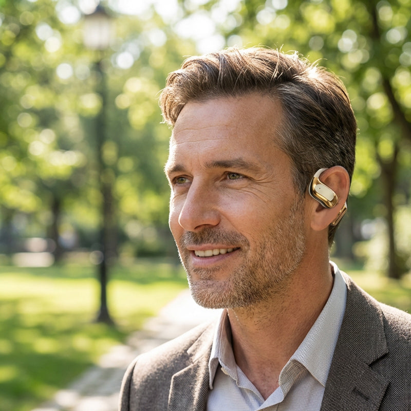 Open-Ear Air Conduction Wireless Earbuds
