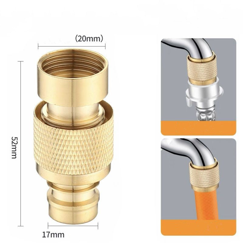 🔥🎁New arrival 50% OFF💥Copper Water Pipe Adapter&High Pressure Water Hose Nozzle