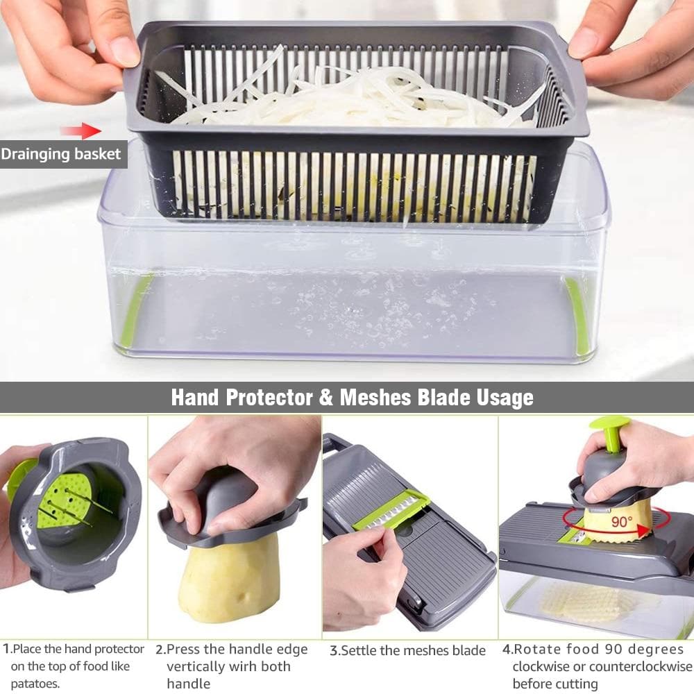 ⏰Last Day Special Sale 49% OFF💥Multi-purpose vegetable cutter🥕🍅