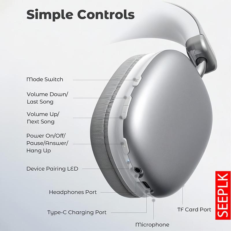 🎧 45% OFF NOW! 📱 Wireless Bluetooth Headphones – Deep Bass, 20H Playtime & Comfortable Fit 🔋