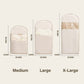 Space Saving Hanging Garment Bag with Self Compression Zipper