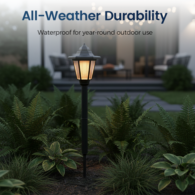 📢📢50% OFF !!!⏰Vintage Solar-Powered Hexagonal Garden Lights