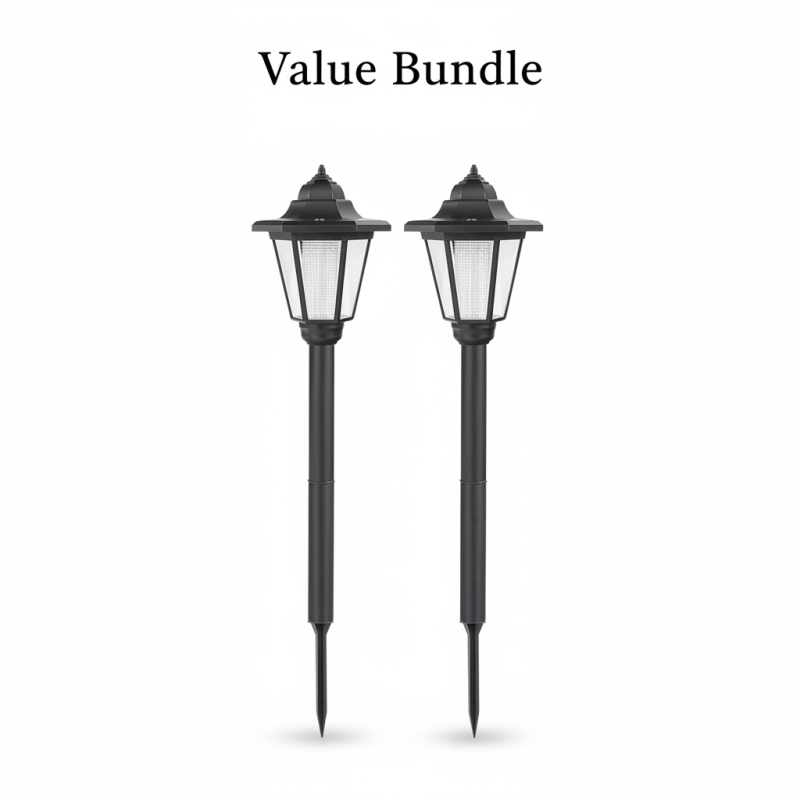 📢📢50% OFF !!!⏰Vintage Solar-Powered Hexagonal Garden Lights