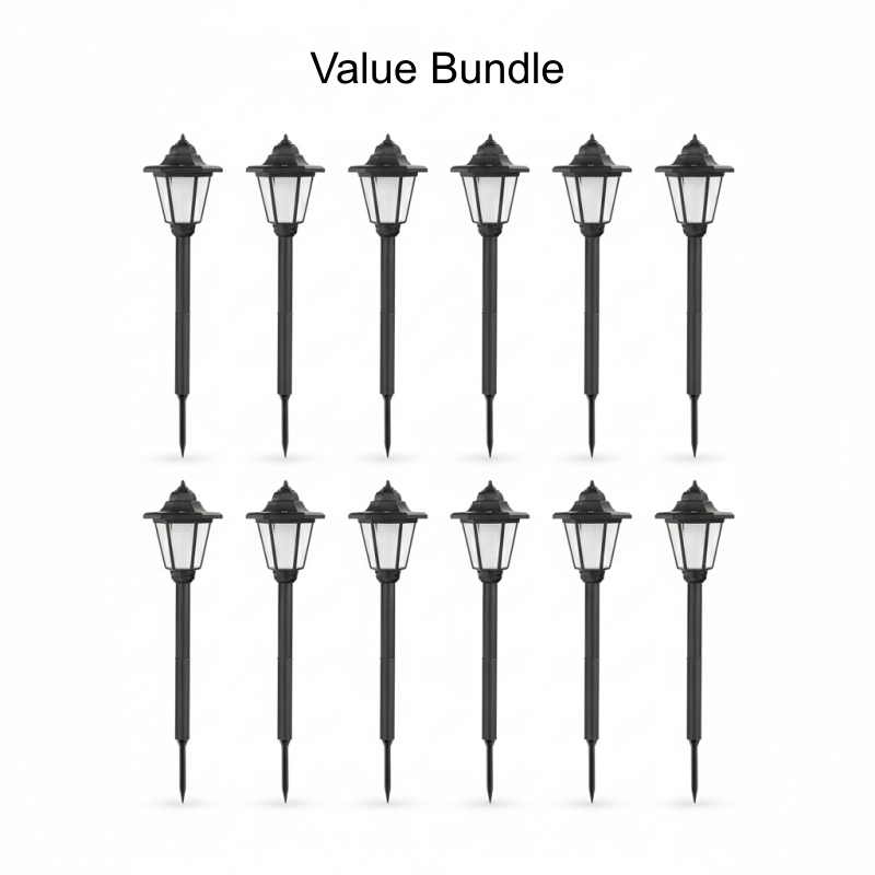 📢📢50% OFF !!!⏰Vintage Solar-Powered Hexagonal Garden Lights
