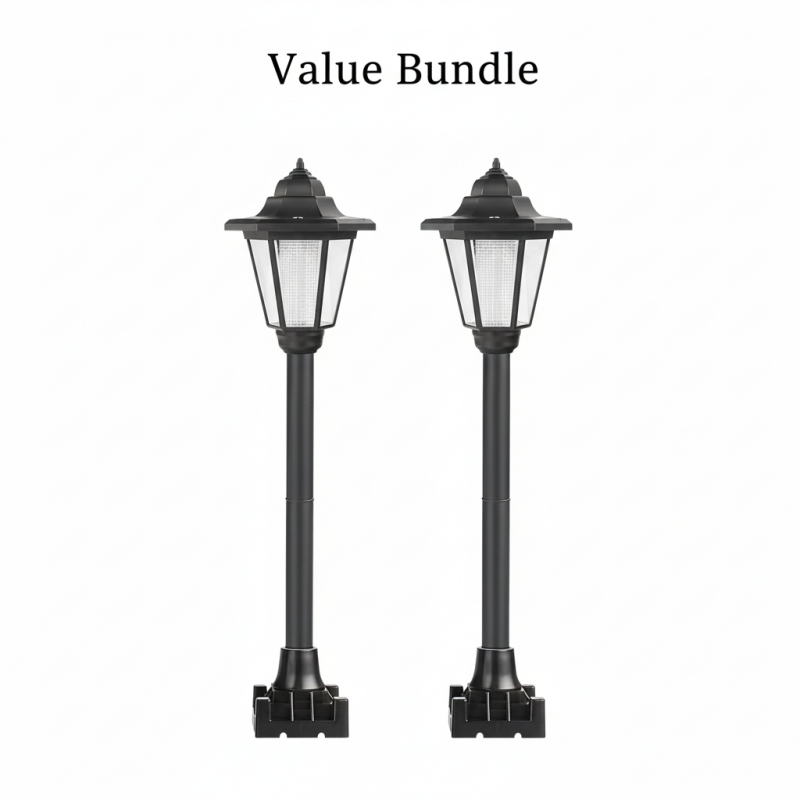 📢📢50% OFF !!!⏰Vintage Solar-Powered Hexagonal Garden Lights