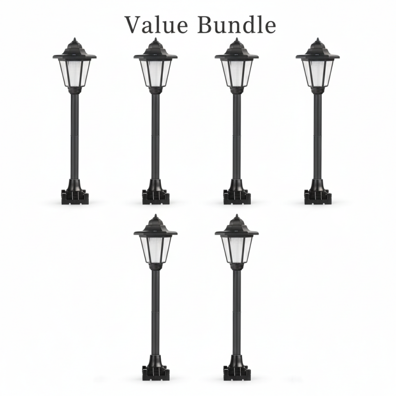 📢📢50% OFF !!!⏰Vintage Solar-Powered Hexagonal Garden Lights