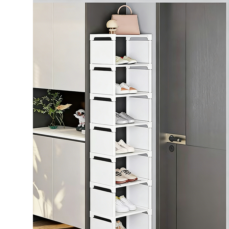 🎁New arrival 50% OFF💥Vertical Shoe Rack for Entryway – Space-Saving, Sturdy Metal Frame & Easy Assembly 👟