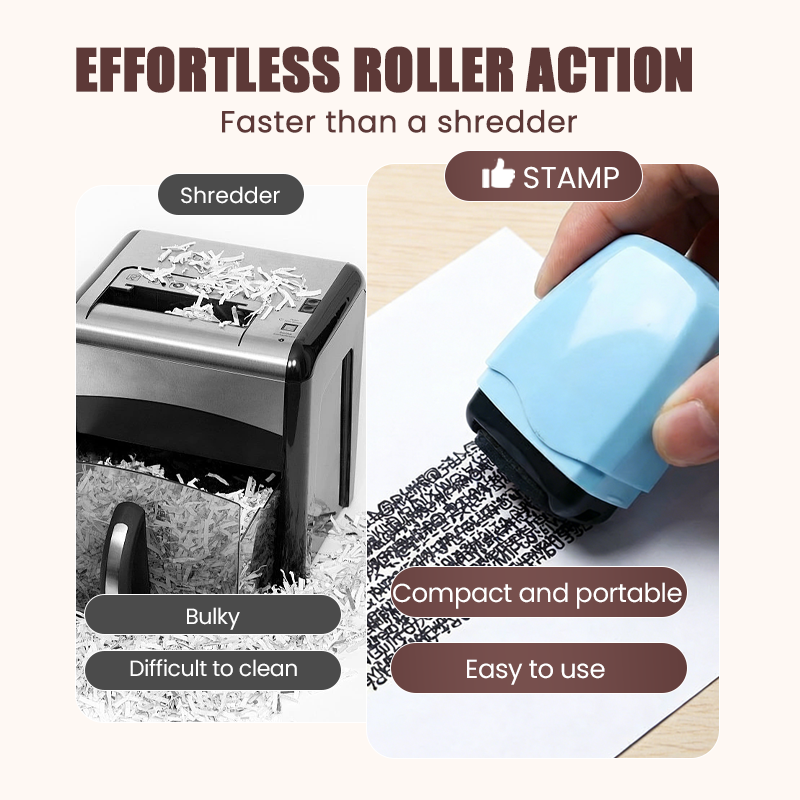 ⏰Buy 1 Get 1 Free🎁Privacy Protection Roller Stamp👣