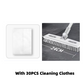 2-in-1 Extendable Floor Scrub Brush with Squeegee