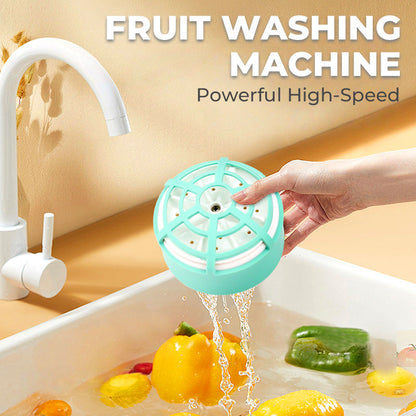 Powerful High-Speed Fruit Washing Machine