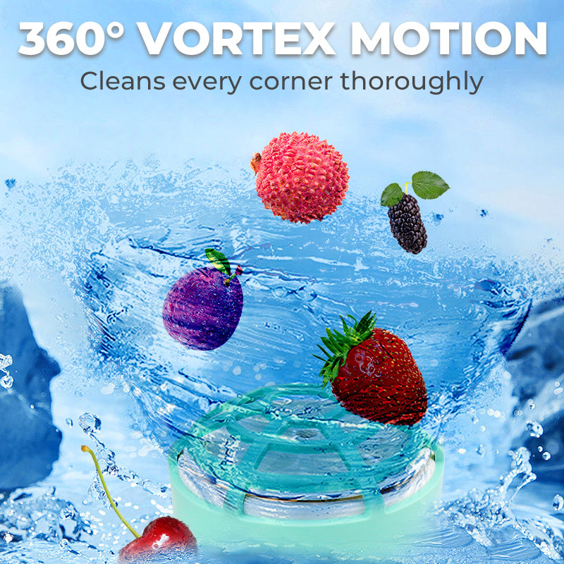 Powerful High-Speed Fruit Washing Machine
