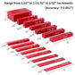 📏 HOT SALE! ⚡ 15 PCS Precision Setup Blocks Height Gauge Set – High Precision, Durable Aluminum Alloy, Clear Scale, Wide Application for Woodworking & Machinery 🛠️