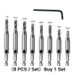 Self-Centering Hinge Drill Bit Set