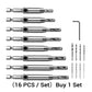 Self-Centering Hinge Drill Bit Set