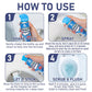 🥳2026 HOT SALE🥳💞50K+ SOLD!💥🧼✨ 50% OFF! Expanding Foam Toilet Cleaner – Reaches hidden corners, removes stains & odors. Leaves a light peach scent. Hygienic & effective. 🍑🛡️